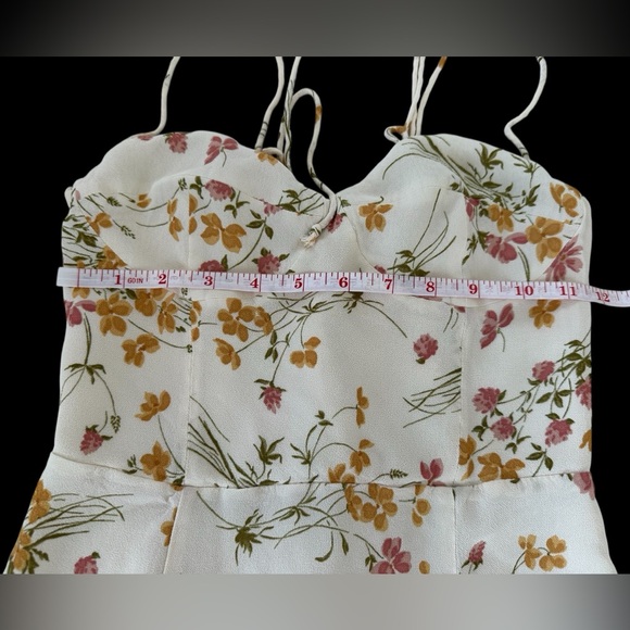 Reformation White Floral Maxi Dress - Picture 7 of 11